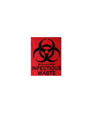 1.5 Mil LD Red Infectious Waste Liners